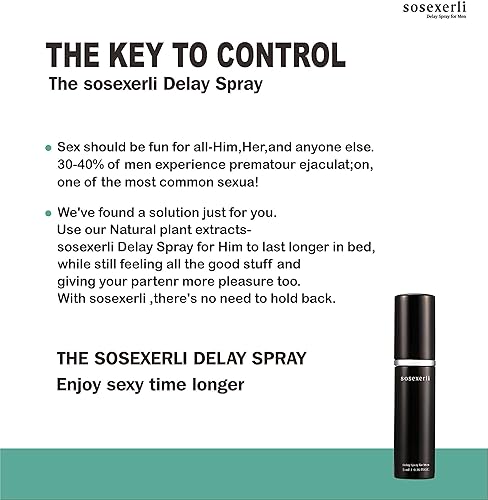Miniatura 4 de El spray de retardo masculino, te mantiene duradero más tiempo, extiende el tiempo del hombre y mejora la comodidad, 50 bombas de 0.16 onzas