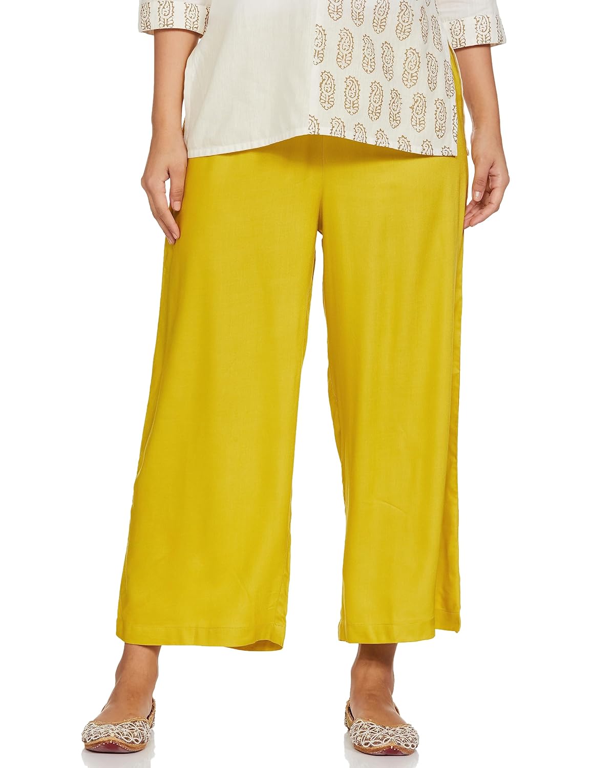 Amazon Brand – Myx Women’s Relaxed Fit Mid Rise Palazzo Amazon Brand – Myx Women’s Relaxed Fit Mid Rise Palazzo