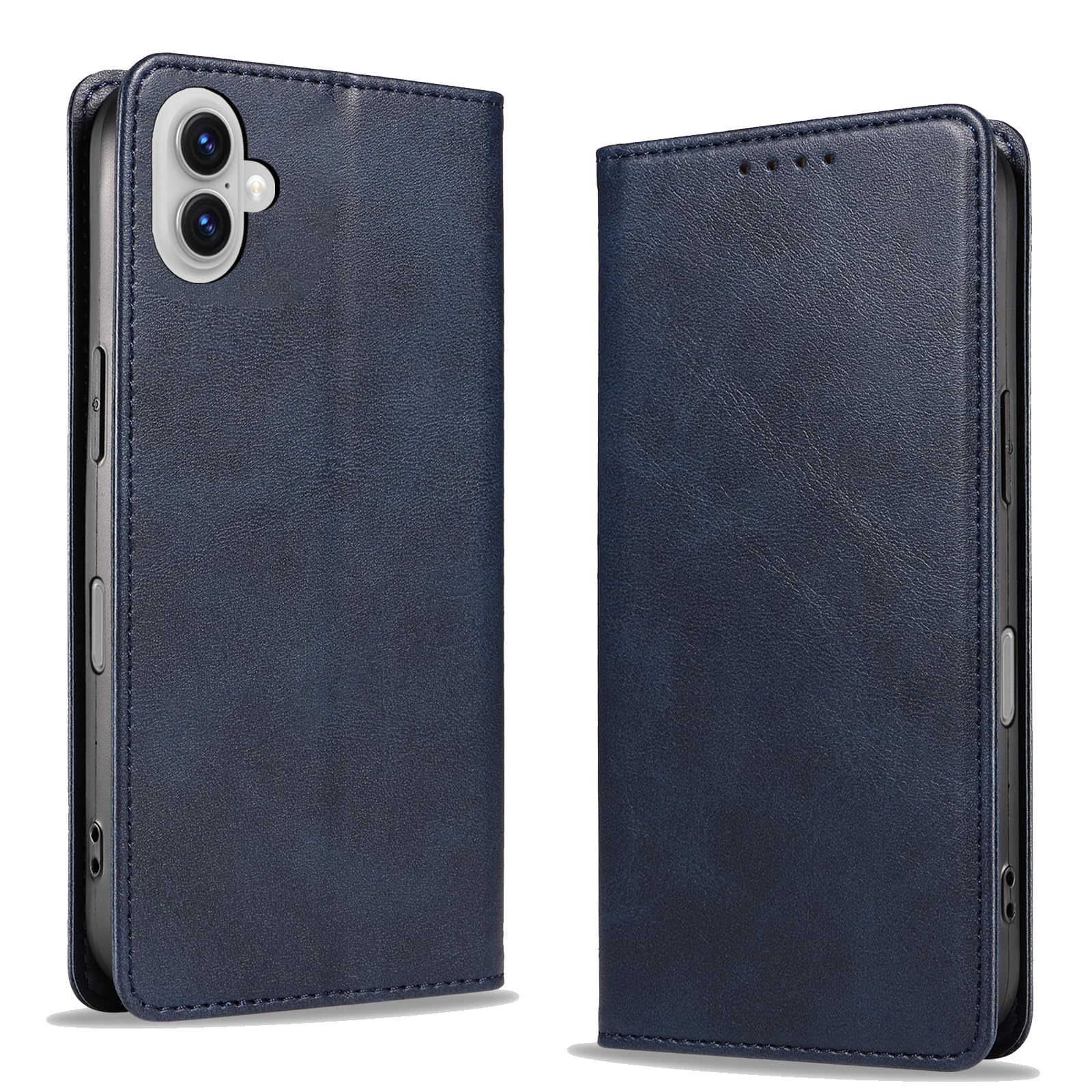 KWATUNG iphone 17 用ケース 手帳型 PUレザー 軽量 薄型 マ…