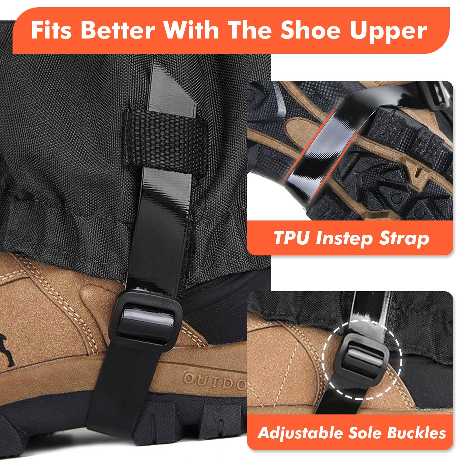 Générique Gaiteurs De Randonnée - Chaussure De Pouce Réglable