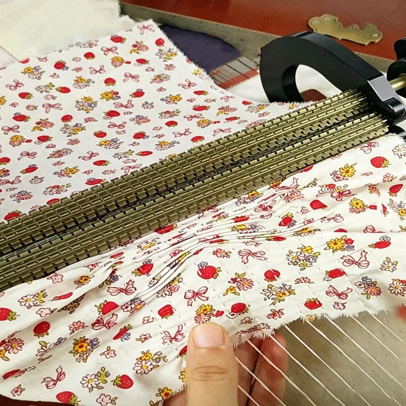 Maszyna do marszczenia, regulowana, 24/32 rzędy, 47/63 pozycje igły 24Rows