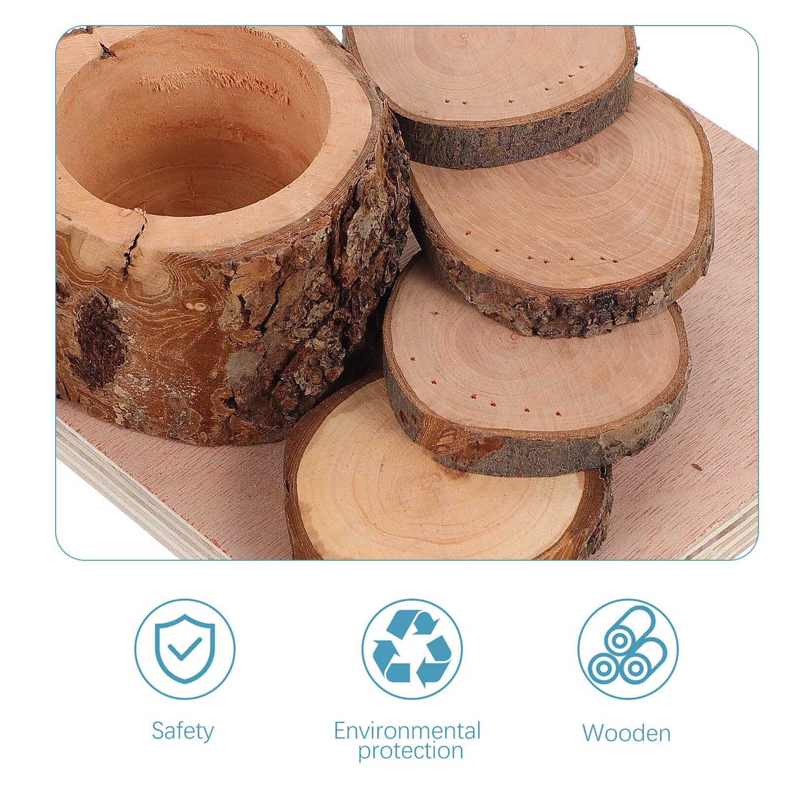 SHINEOFI Juguete de Madera Resistente y Seguro con Comedero y Escalera para Hámster Plato de Alimentación para Mascotas Pequeñas para Juegos y Trepadas