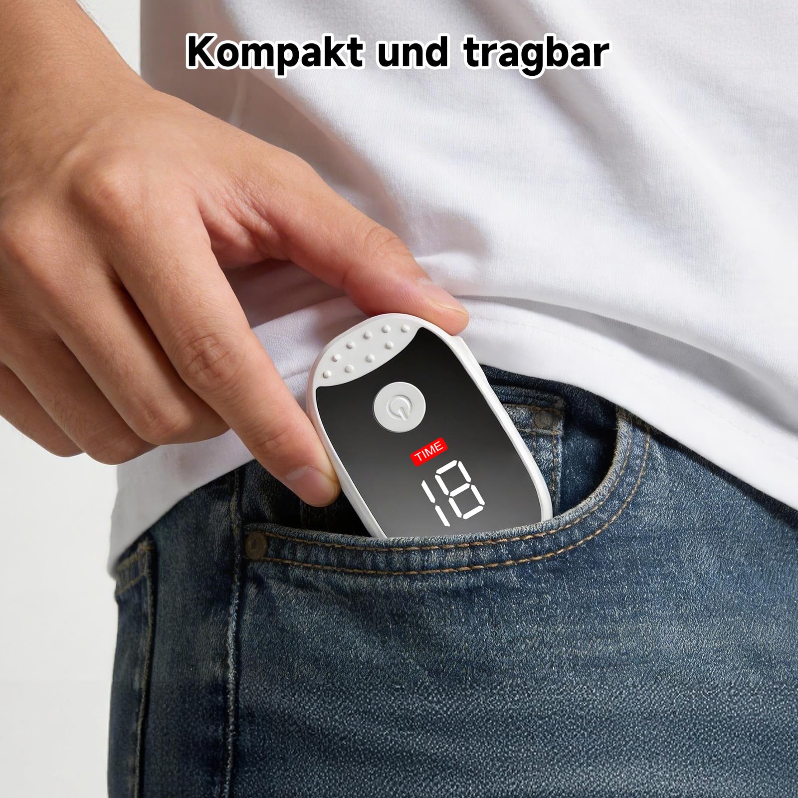 Nagelpflege Gerät für mehrere Zehennägel & Fingernägel, Nagelreinigungs und Pflegegerät mit timer