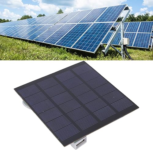 Miniatura 5 de Panel solar de 1.5W, panel solar de polisilicio de ahorro de energía de alta tasa de conversión de 6V, panel de carga solar de alta estabilidad para