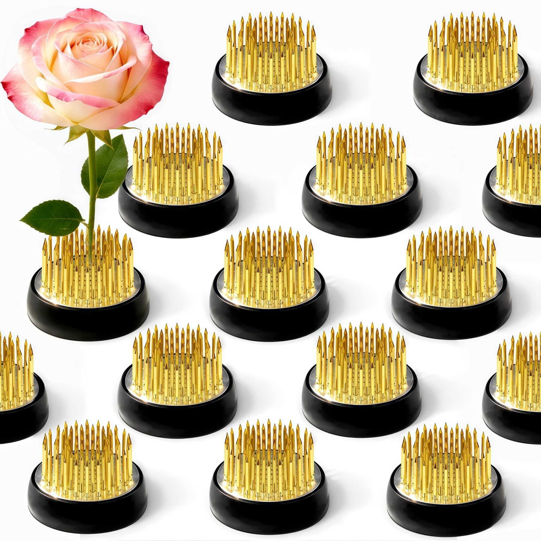 Amazon.com: 10Pcs Kenzan 34mm/1.34inch Diameter Floral Pin Frog