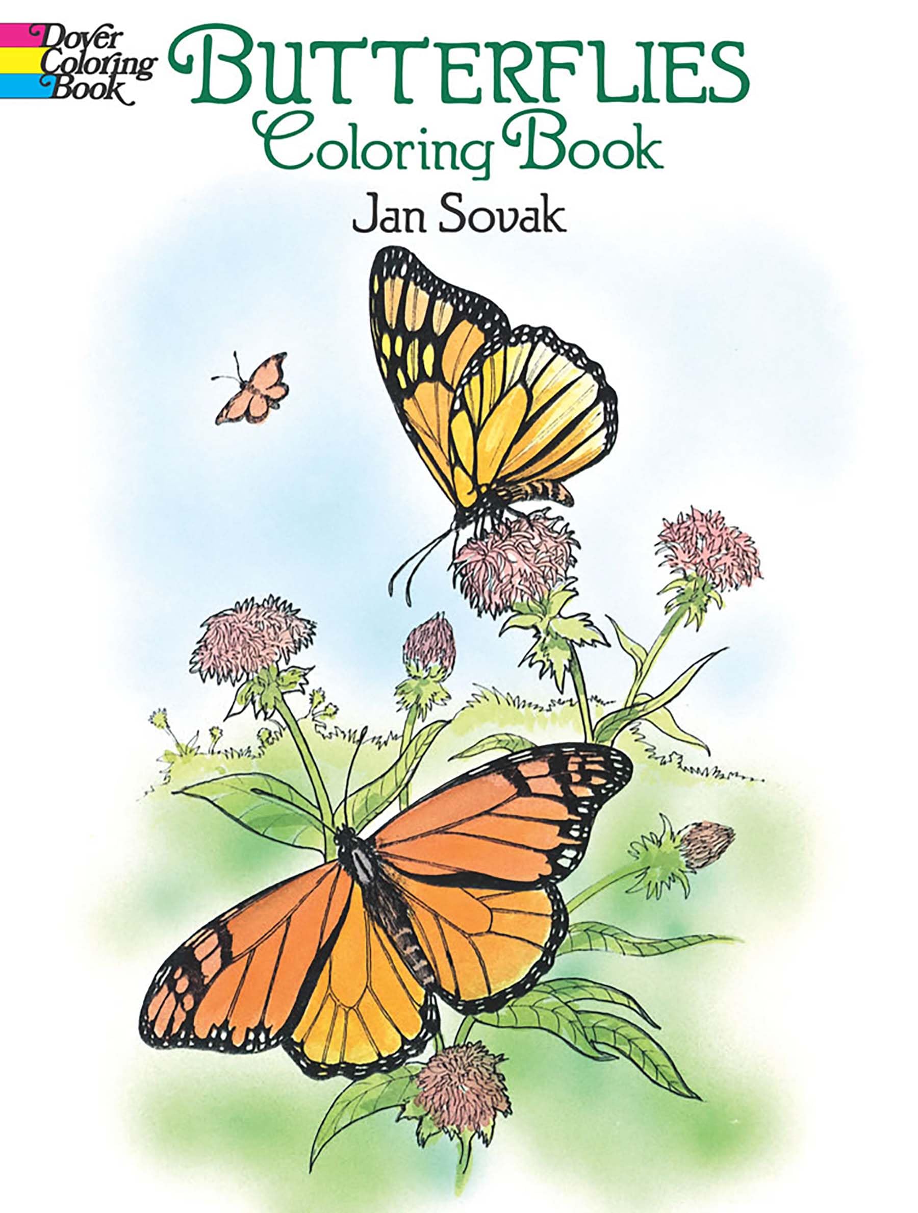 Butterflies Coloring Book by Jan Sovak PAPERBACK 9780486273358