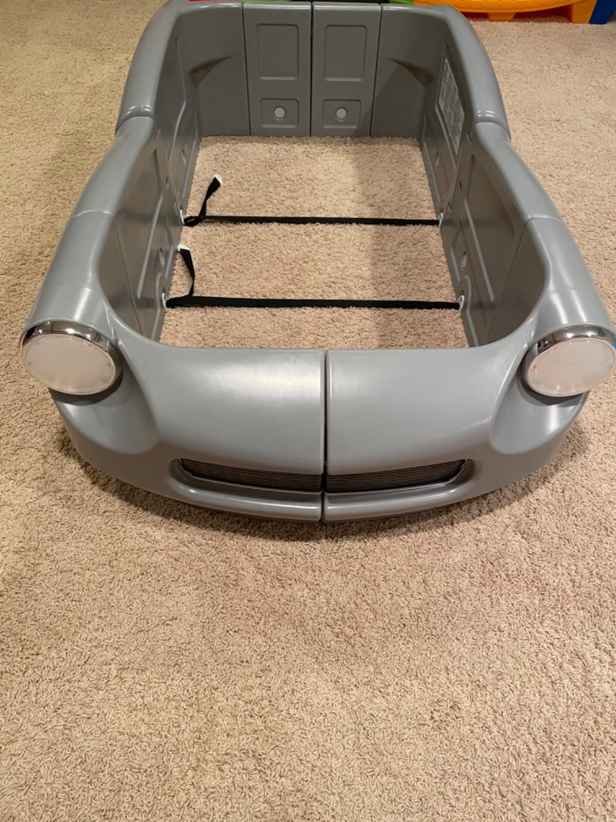 27/mo Finance Step2 Roadster ToddlertoTwin Bed Gray with White