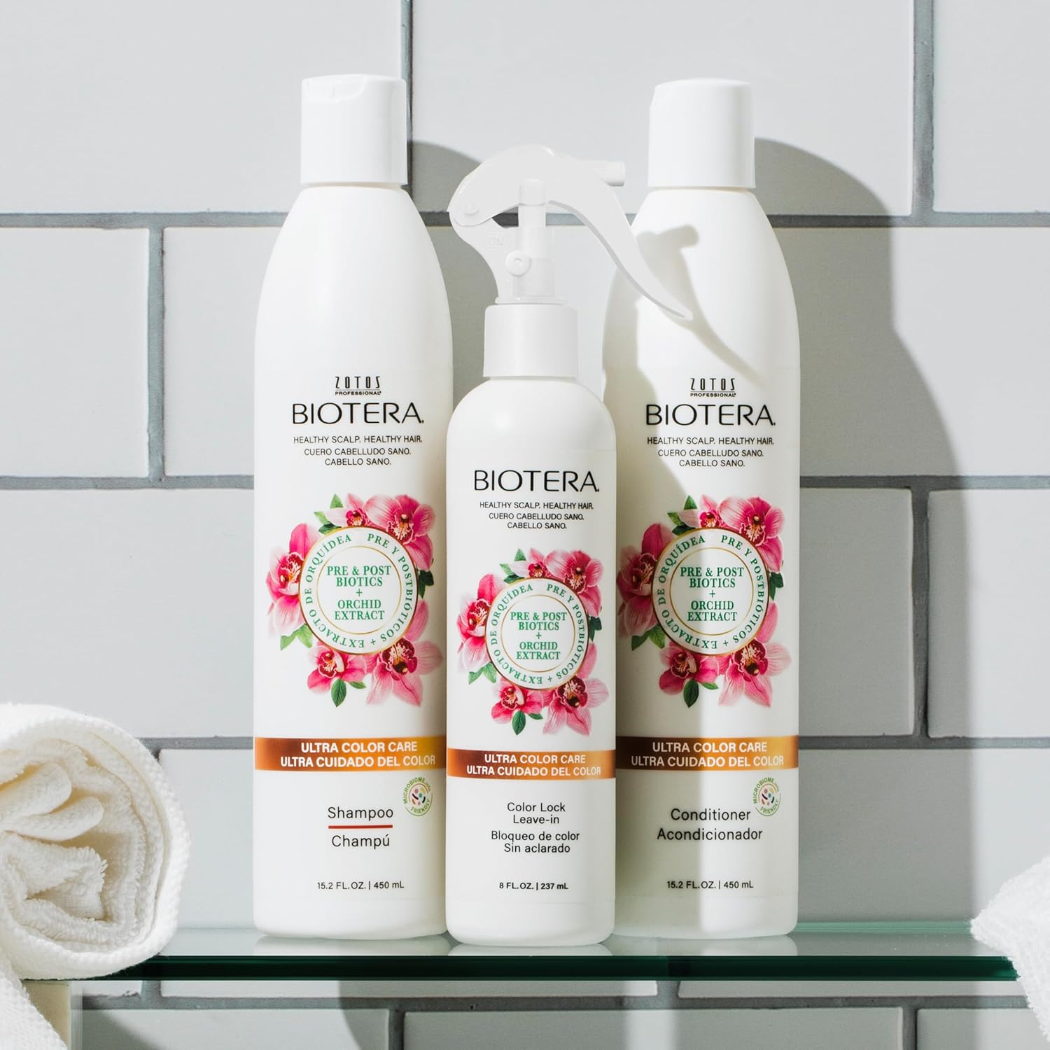 Biotera Ultra Color Care Lock Leave-In Conditioner Spray | Locks In Color Vibrancy | Heat Protectant Treatment | Color-Treated Hair | Vegan & Animal Test-Free | Paraben & Sulfate-Free | Color-Safe - Image 4