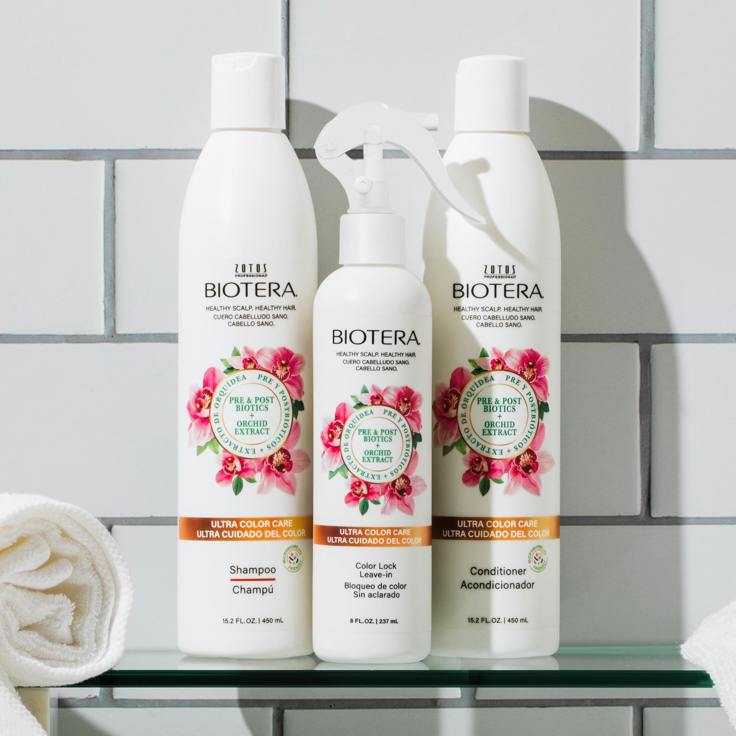 Biotera Ultra Color Care Lock Leave-In Conditioner Spray | Locks In Color Vibrancy | Heat Protectant Treatment | Color-Treated Hair | Vegan & Animal Test-Free | Paraben & Sulfate-Free | Color-Safe