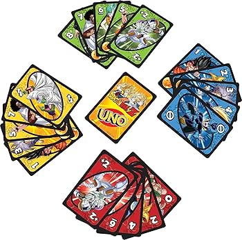 DRAGON BALL Z PC GAME カード Amazon.com: Mattel Games UNO Dragon Ball Z Card Game