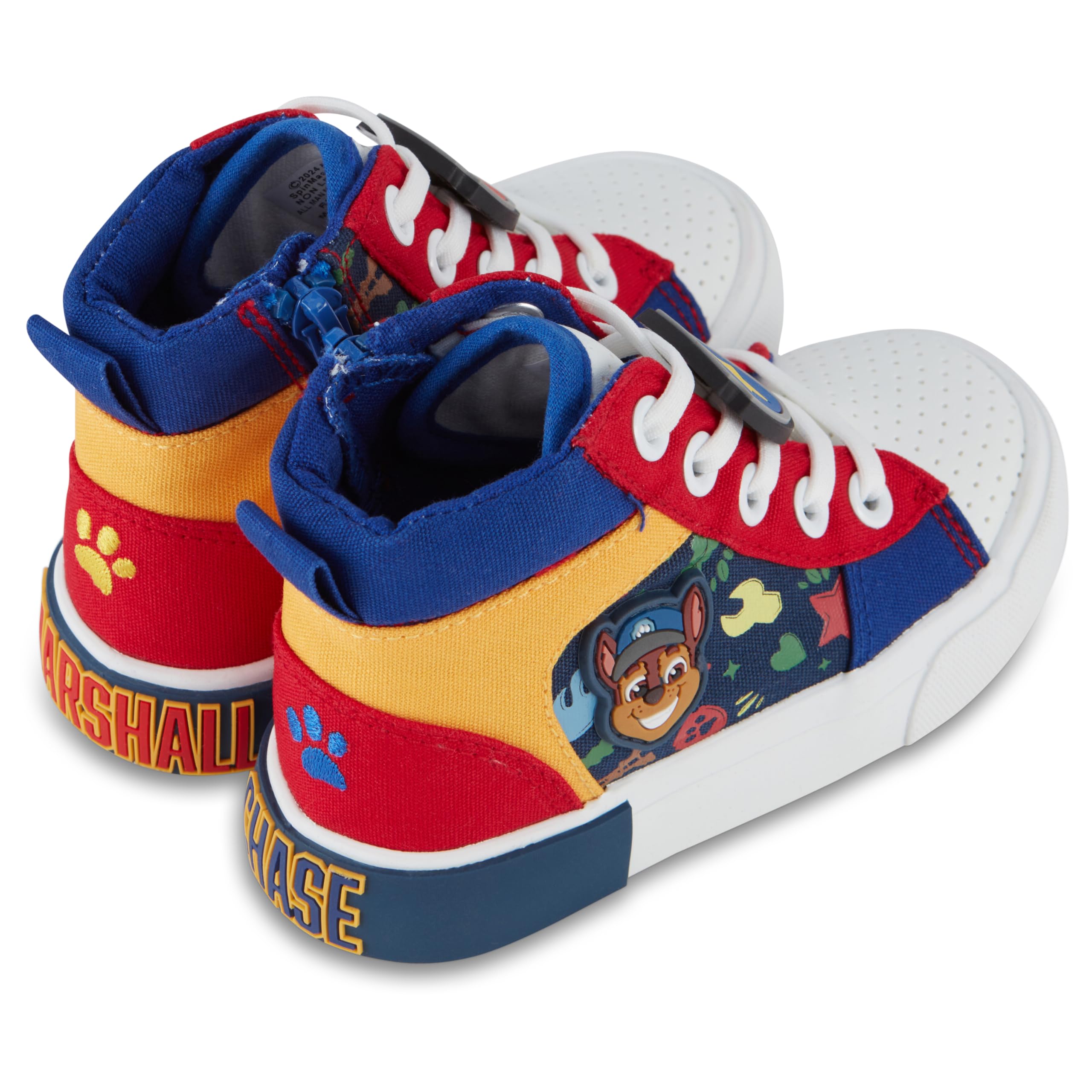 Paw Patrol, scarpe da ginnastica alte da bambino, modello Chase, Marshall, Zuma, scarpe da ginnastica alte alte Paw Patrol