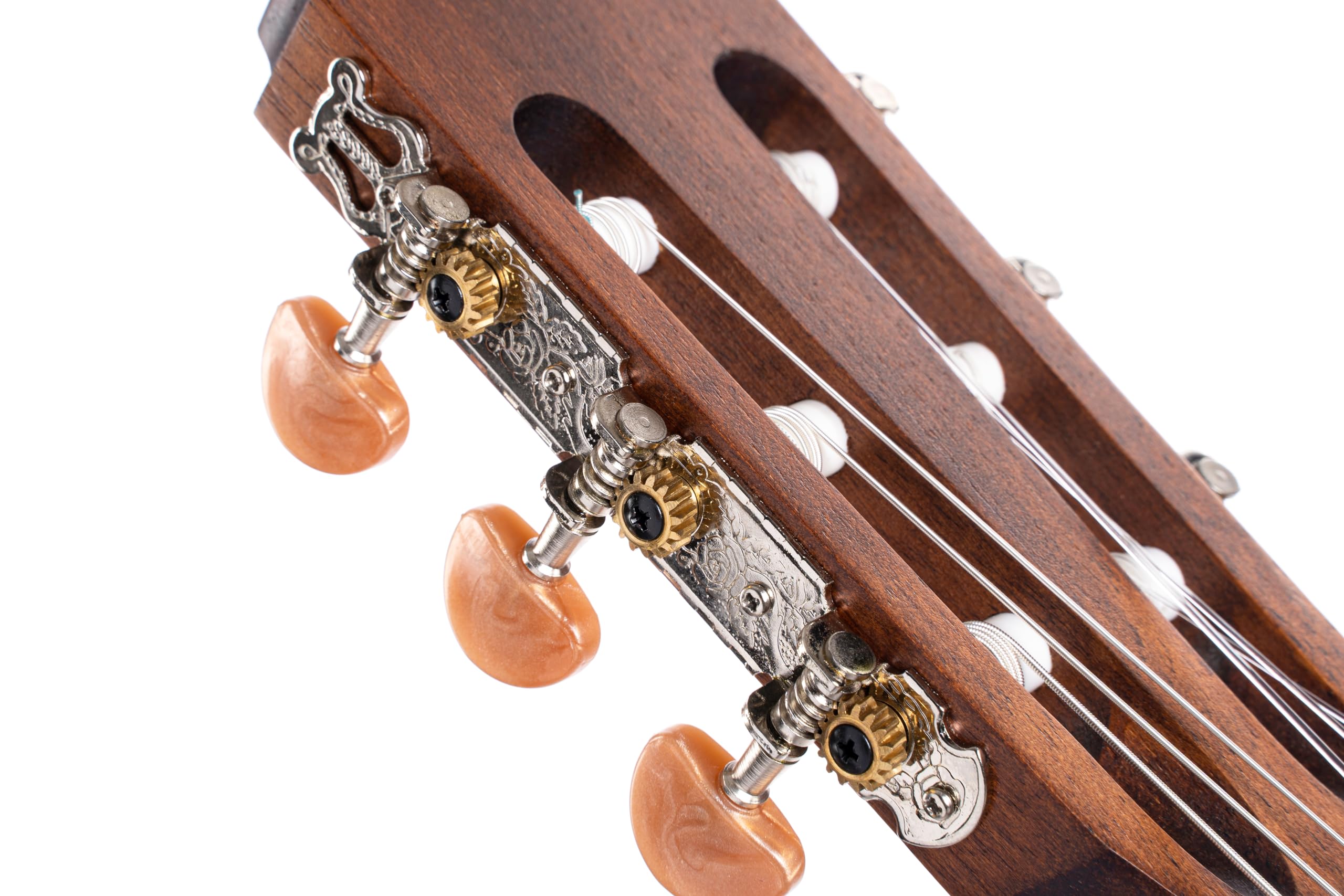 Cort AC100DX-OP Classical Guitar, Open Pore - Image 6 thumbnail