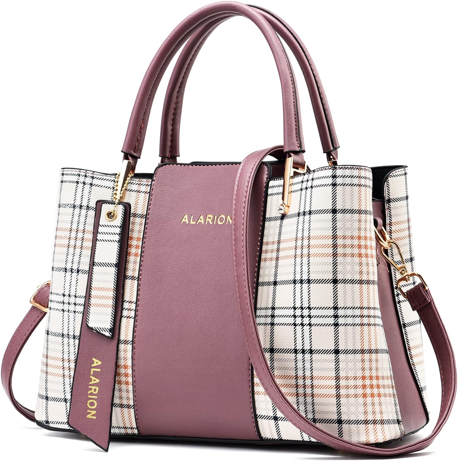 ALARIONWomens Purses and Handbags Shoulder Bag Ladies Designer Satchel Messenger Tote Bag