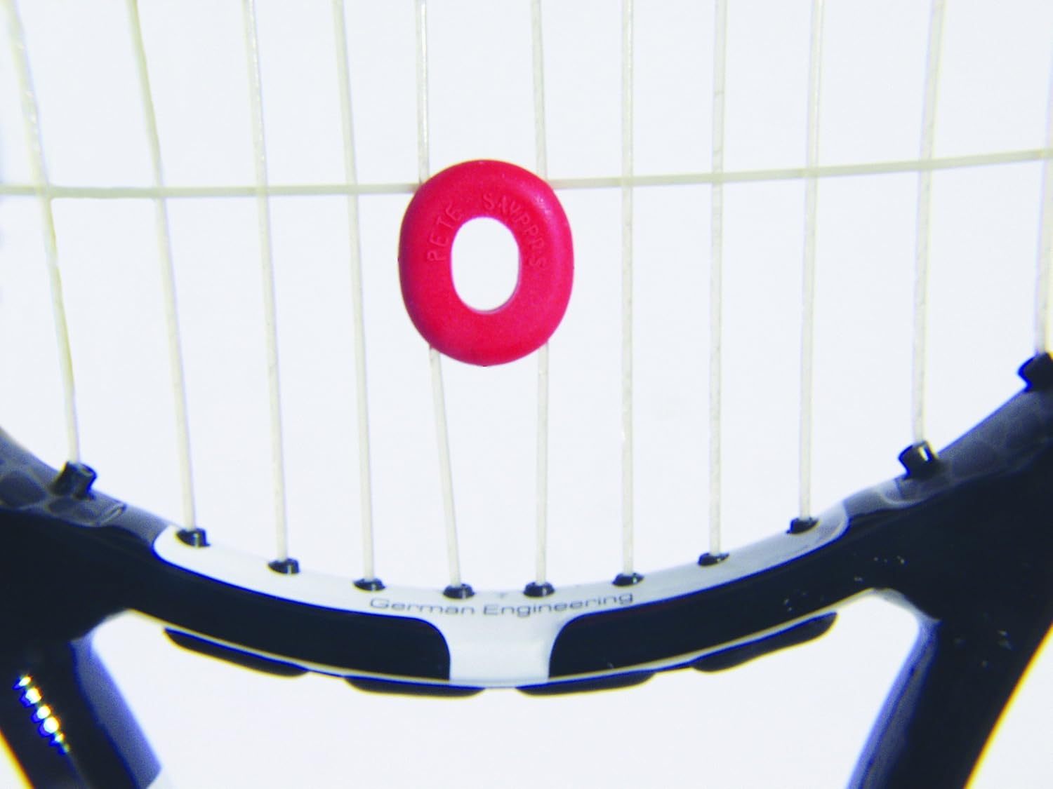 Tourna O-Damp Vibration Dampener (Black) : Tennis Vibration Dampeners : Sports & Outdoors