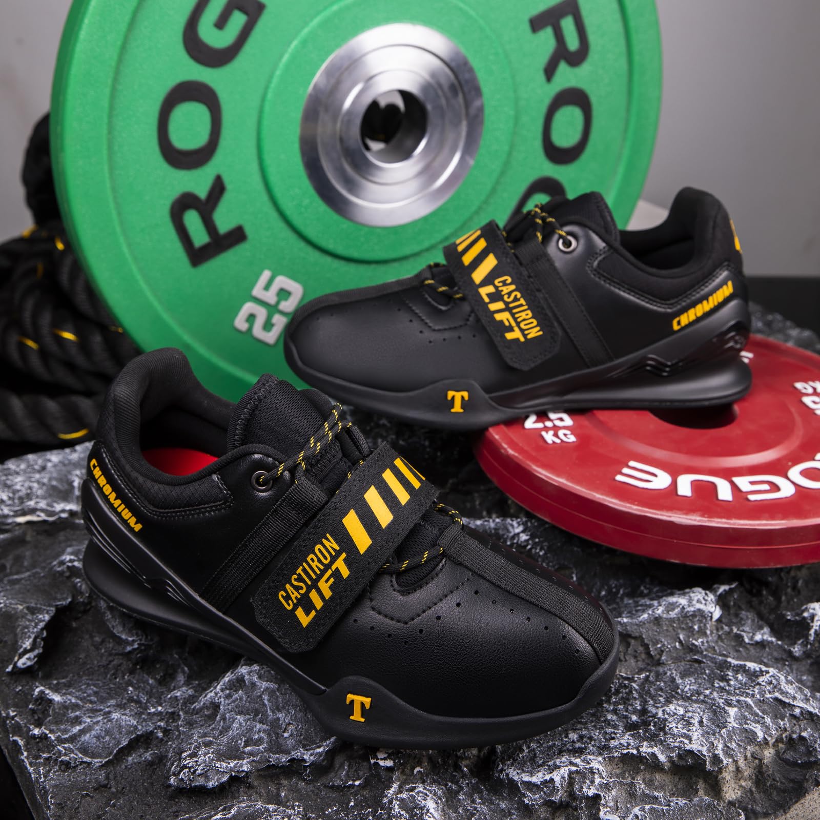 Gewichtheben Schuhe, Powerlifting Schuhe Gym Schuhe für Crossfit Lifting Schuhe, Gewichtheben Schuhe für Heavy Lifting Deadlifting Gewichtstraining, Squat Schuh für Männer Frauen