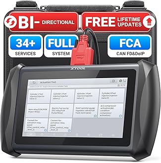 IP616 V2.0 Bidirectional Scan Tool, Full System OBD2 Scanner Diagnostic Tool with 34+ Reset Services, Lifetime Free Updates, Active Test, CAN FD & DoIP, FCA AutoAuth, Android 10