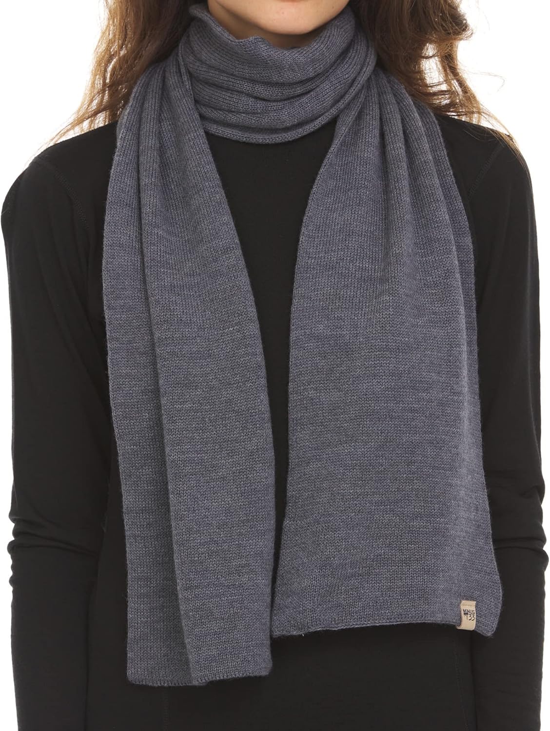 100% Merino Wool Minus33 Everyday Knit Scarf - Winter Scarf - Midweight Scarves for Women and Men - Image 2