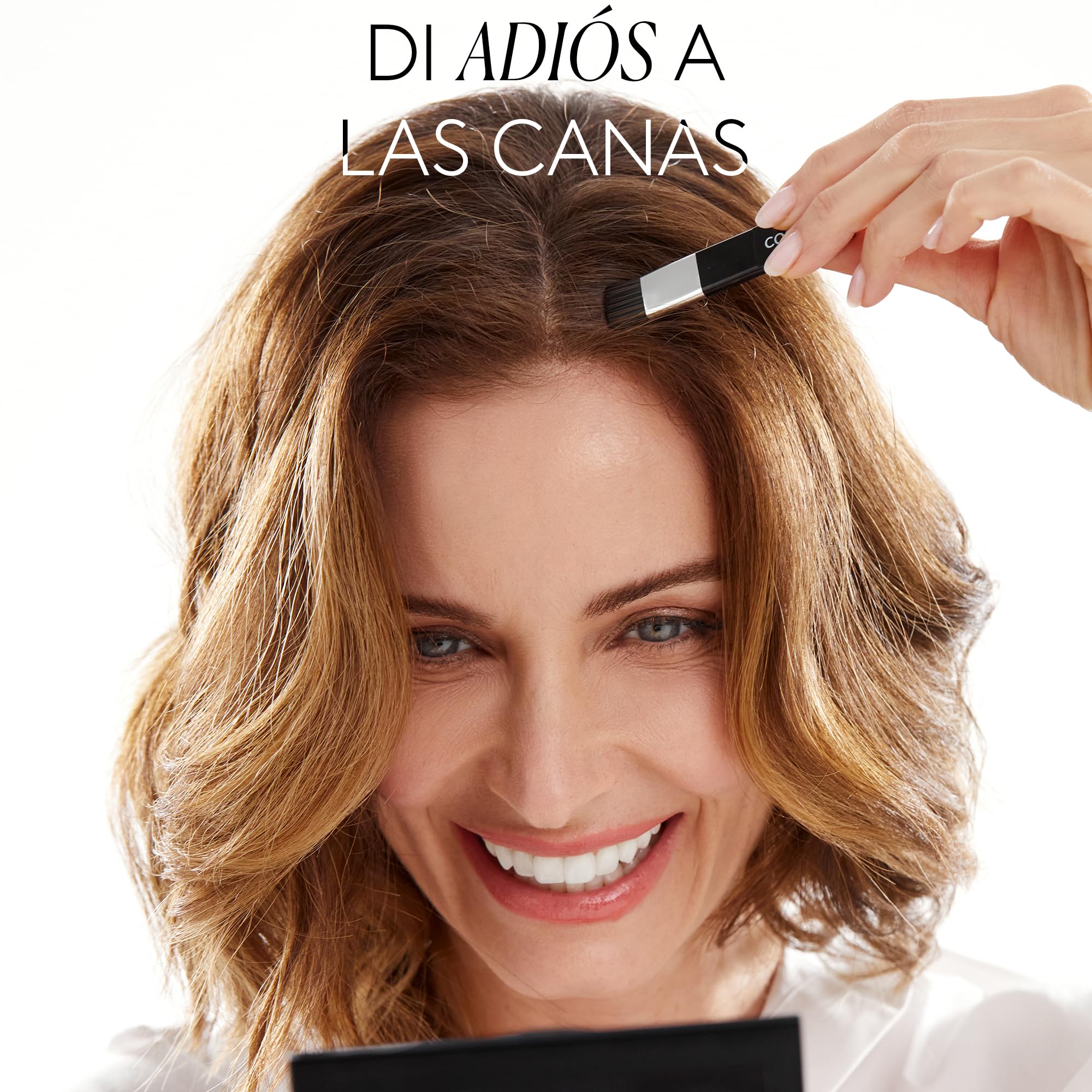 COCUNAT - Instant ROOT - Polvos Capilares Cubre Canas y Raieces - Efecto Recién Teñido En Cuestión De Segundos - Fórmula De Polvo Mineral - Medium Brown