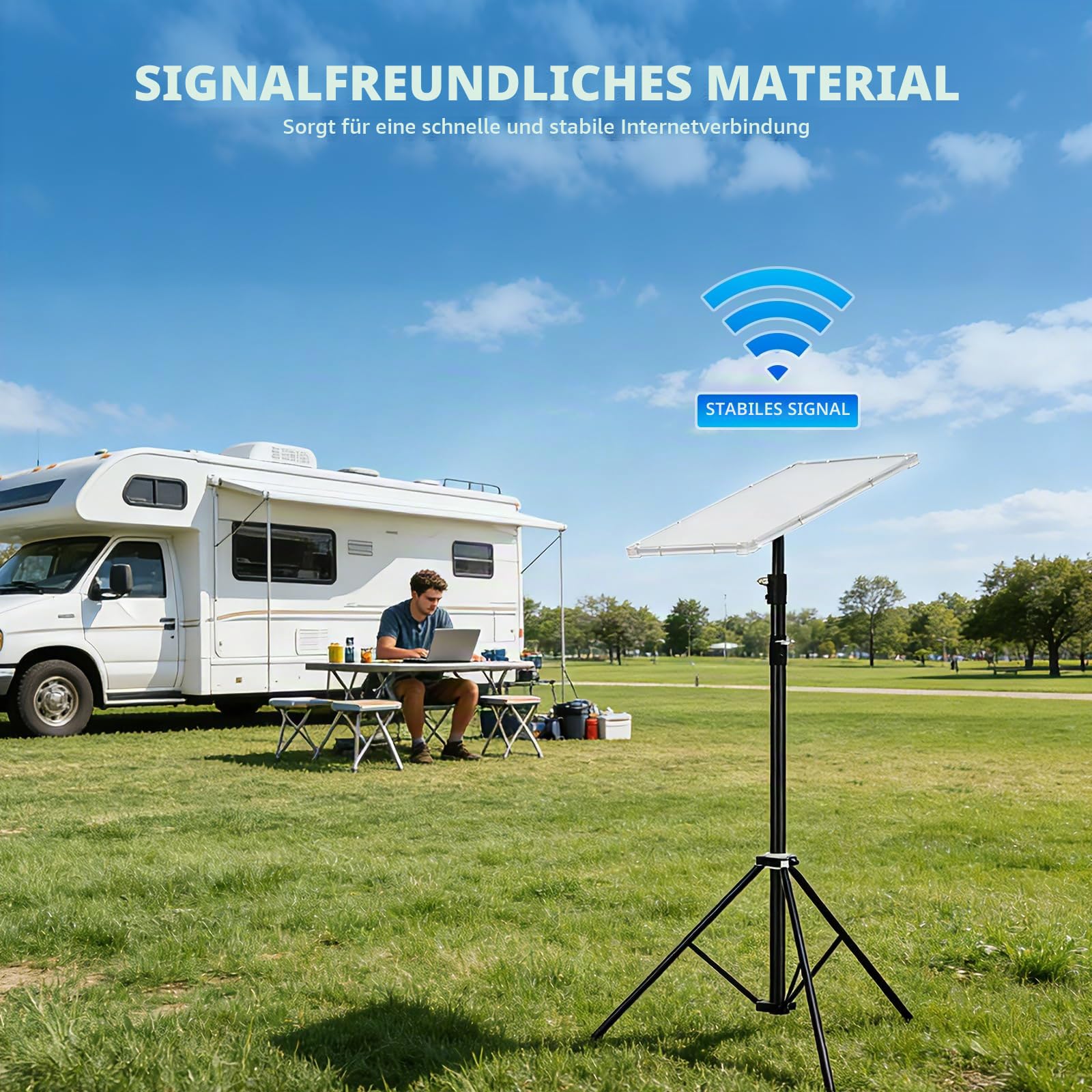 Rigid PC Hartschalenkoffer für Starlink Standard Gen 3, Robustes Polycarbonat-Schutzgehäuse für Wohnmobil, LKW & Autodach, Wetterfest & Hitzebeständig, Einfache Schraubmontage | Robustes Polycarbonat, Dachhalterung mit 4 Schrauben, wetter- und hitzebestän