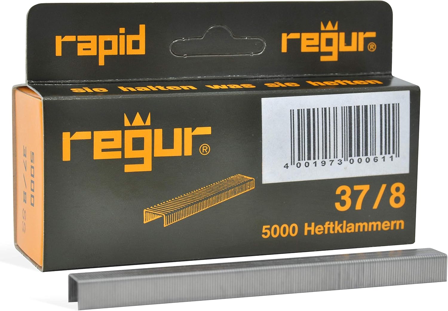 Regur Staples Type 37 37/8Mm, 5000 V2AKlammern Office