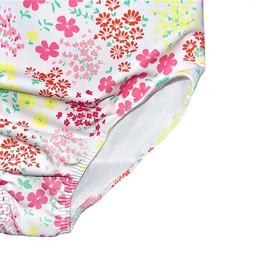 Miniatura 5 de Trajes de baño para niñas Trajes de baño de playa Parte superior tankini y parte inferior de bikini Trajes de baño para niños para nadar y bañarse