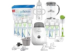 Dr. Brown's Natural Flow® Options+™ All-in-One Gift Set: The Ultimate Choice for Bottle-Feeding Babies