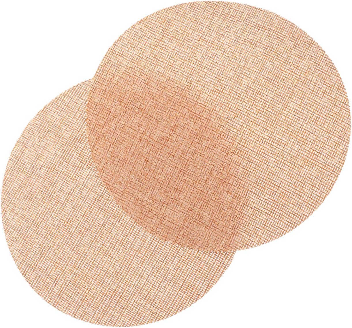 STOBOK Ceiling Lampshade Diffuser Cover 6.29In Round Anti-Glare Light Shade Plate for Chandelier and Pendant Lights Soft Light Filter for Home and Office Lighting