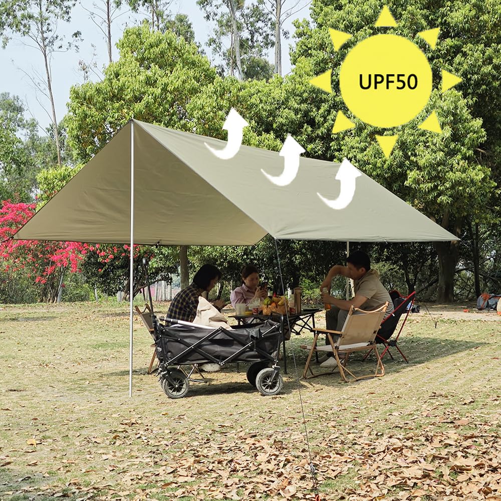 SUV Awning - Toldo con barras para coche, para camping, apto para coches pequeños SUV y furgonetas
