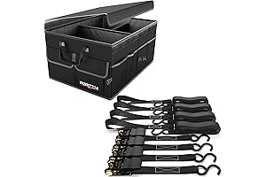 Fortem Premium Cargo Trunk Organizer, Keeps Your Vehicle Tidy And Organized