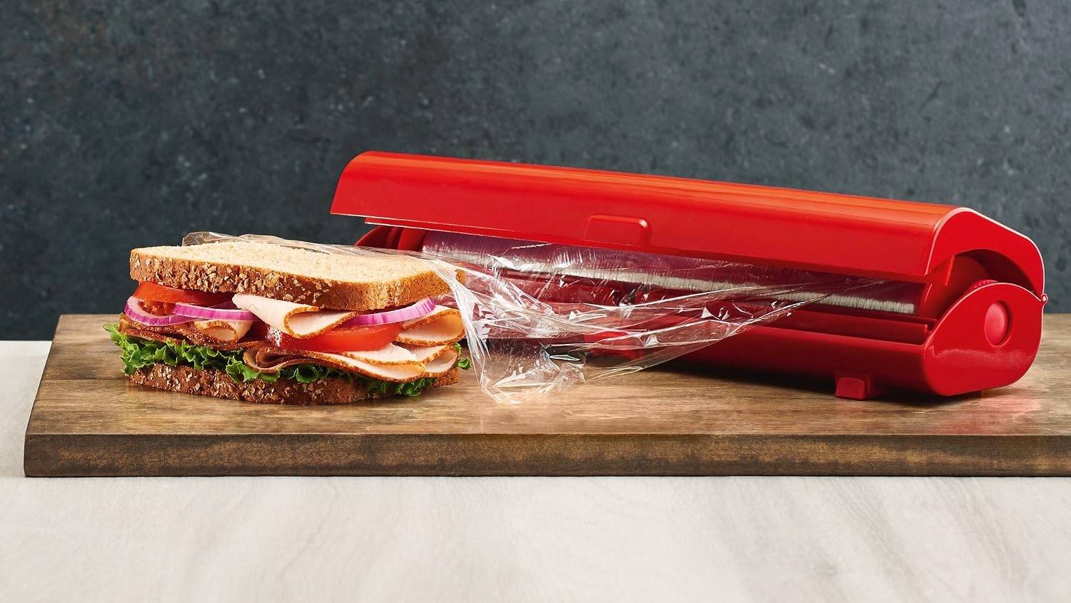 Kuhn Rikon Fast Wrap Flatware Organizer, Red