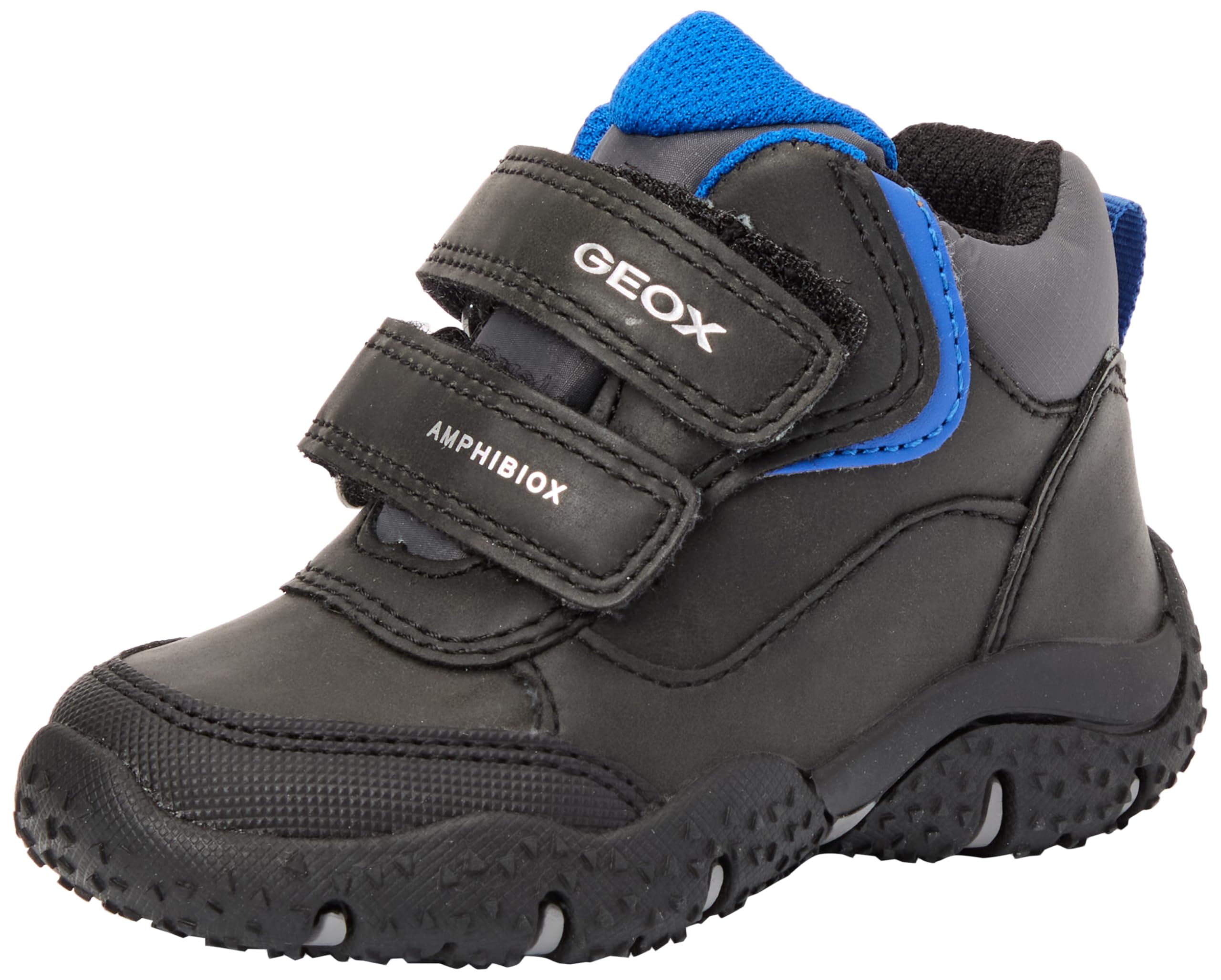 Geox Baby Baltic BOY B ABX A Sneaker, 2 UK Child Black
