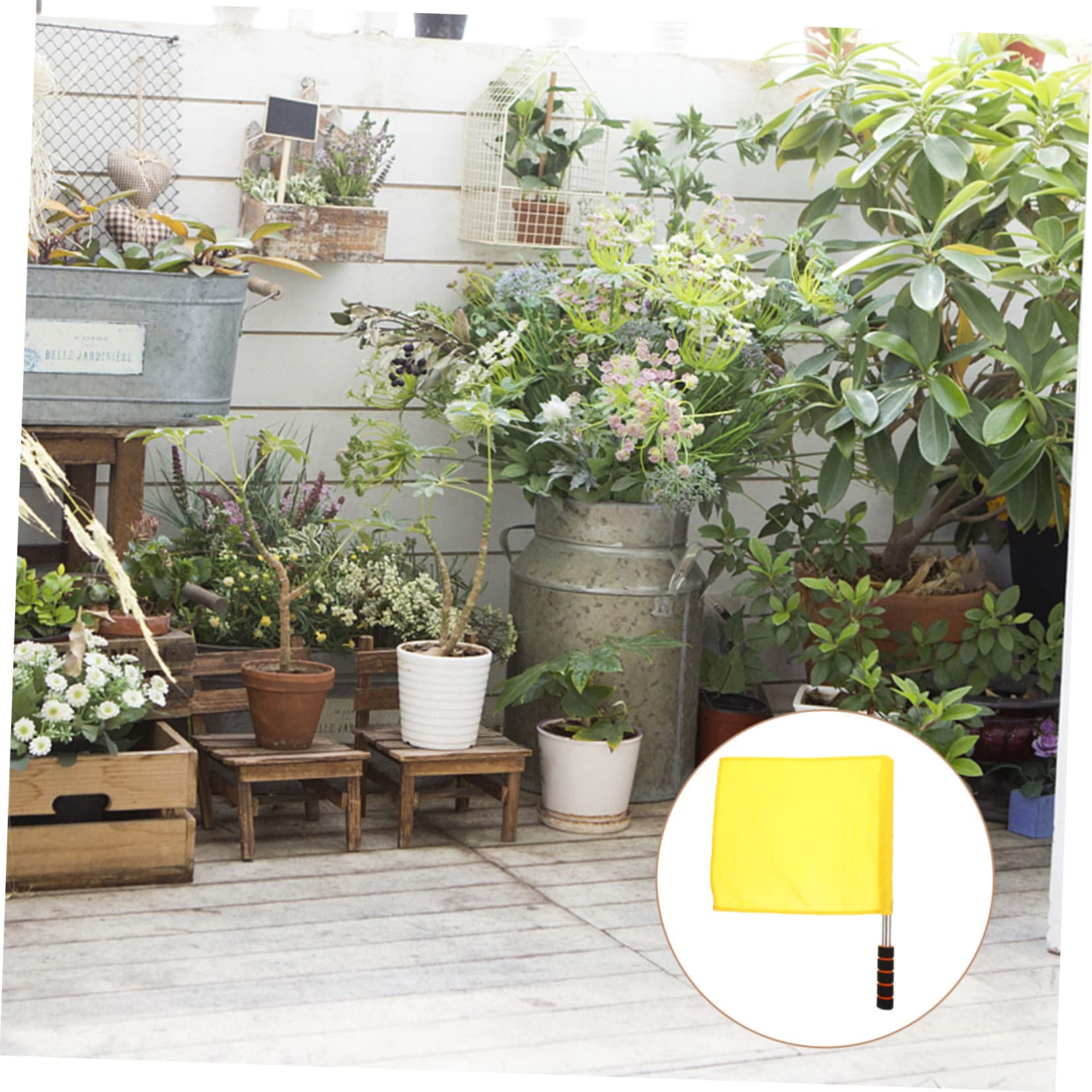 VICASKY Referee Conducting Flag Flag Traffic Signal Flag Sports Commander Flags Waving Flag for Racing Easy to Carry