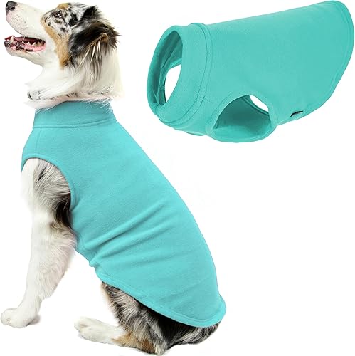 Gooby - Chaleco elástico con forro polar, vestimenta de perro para clima frío, 5XL, Mint disponible en Yaxa Venezuela