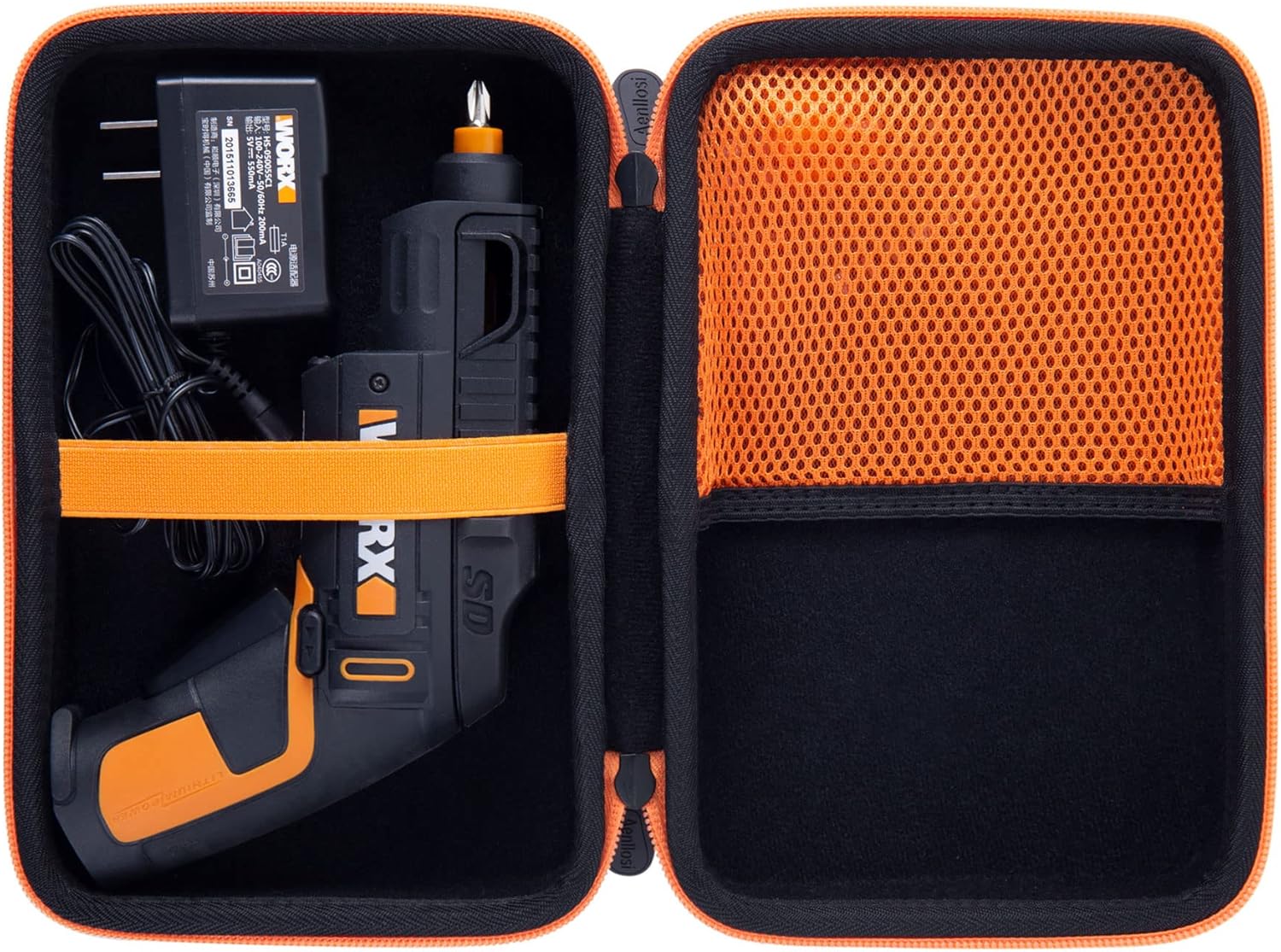 Aenllosi Hard Carrying Case compatible with WORX WX255L SD Semi-Automatic Power Screw Driver