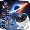 Mexllex Planetarium Star Projector PRO 2026, Premium 13-in-1 Galaxy Projector with 13 Space Discs, Upgraded Brighter Lens, Wider Ceiling Projection, StarryNight Light for Kids Adults Bedroom [Energy Class A]