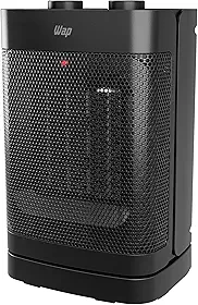 WAP Aquecedor de Ar Elétrico Portátil AIR HEAT CERAMIC, 3 em 1, com 2 Níveis de Aquecimento e Oscilação, 1500W 220V