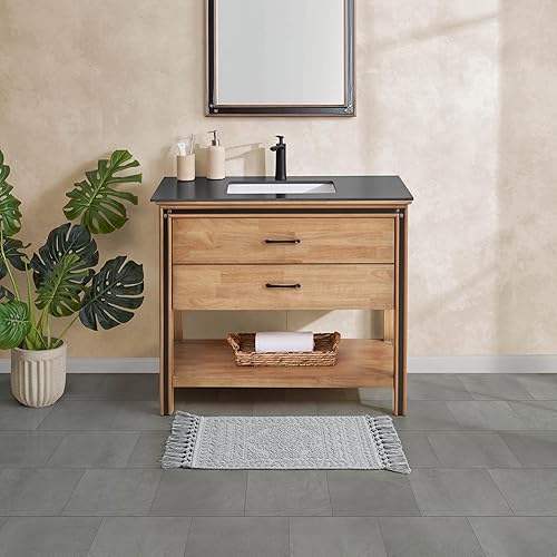 Miniatura 6 de French Connection - Alfombra Nellore de baño con flecos