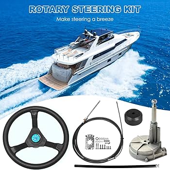 Amazon | ボートステアリングケーブル 13フィート 船外