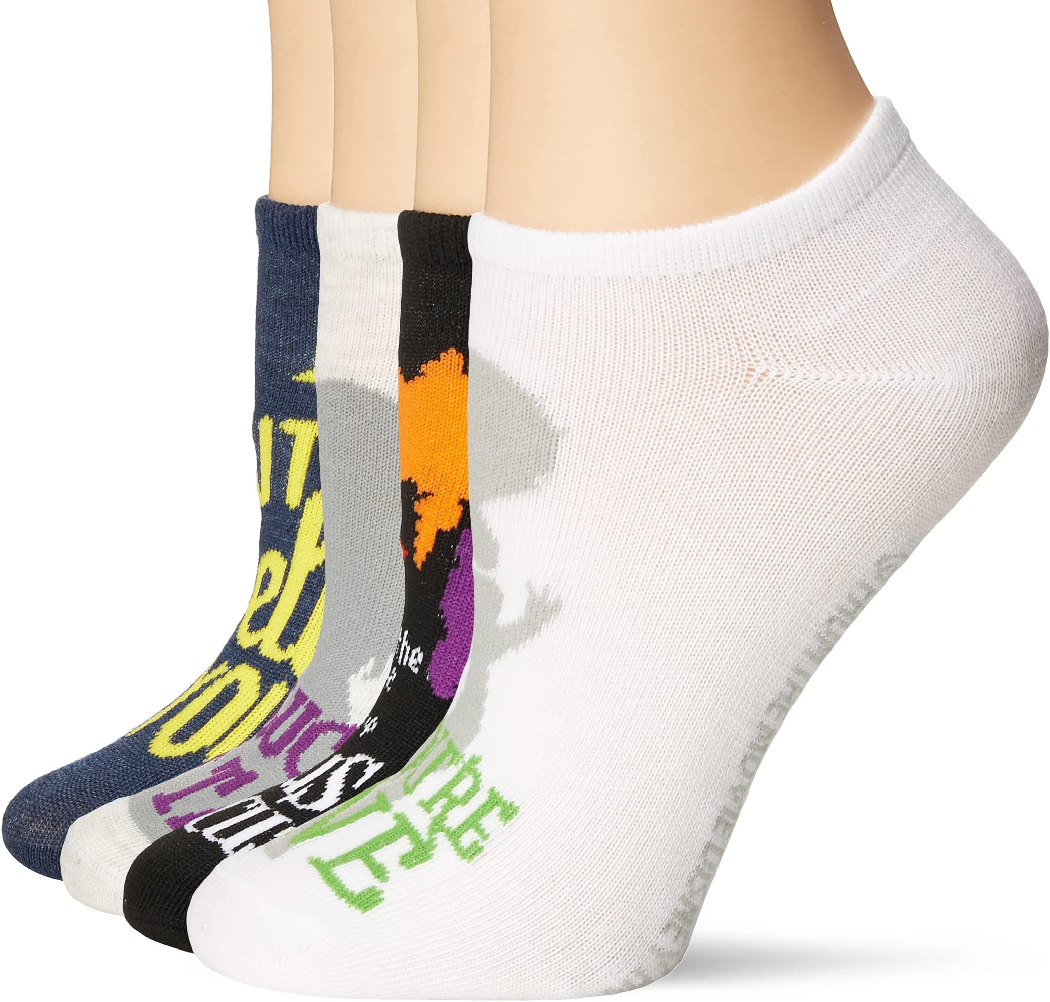 Disney Women's Hocus Pocus 5 Pack No Show Socks