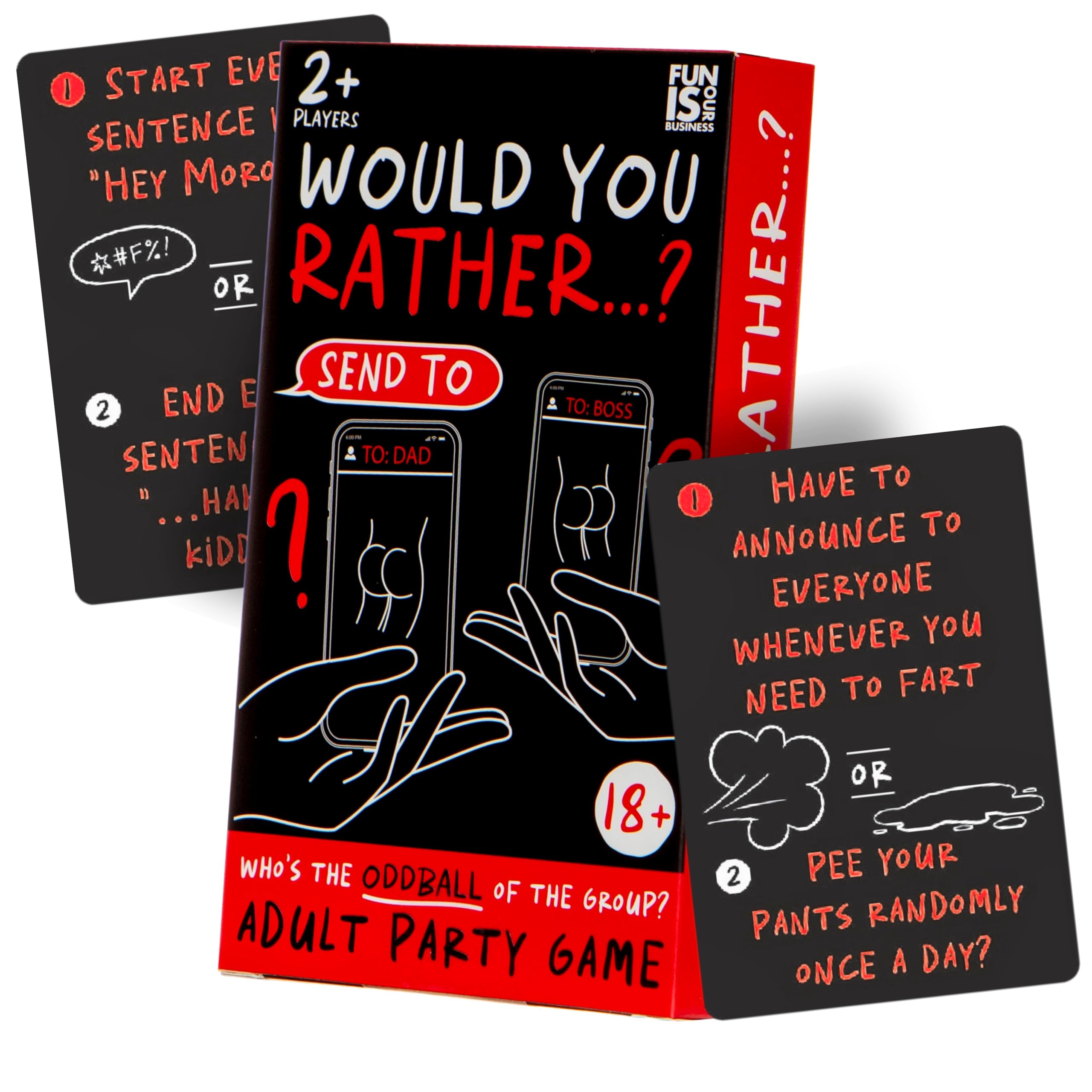 Boxer Gifts Would You Rather? Funny Adult Party Games for Friends & Groups - NSFW Rude Bachelorette Game