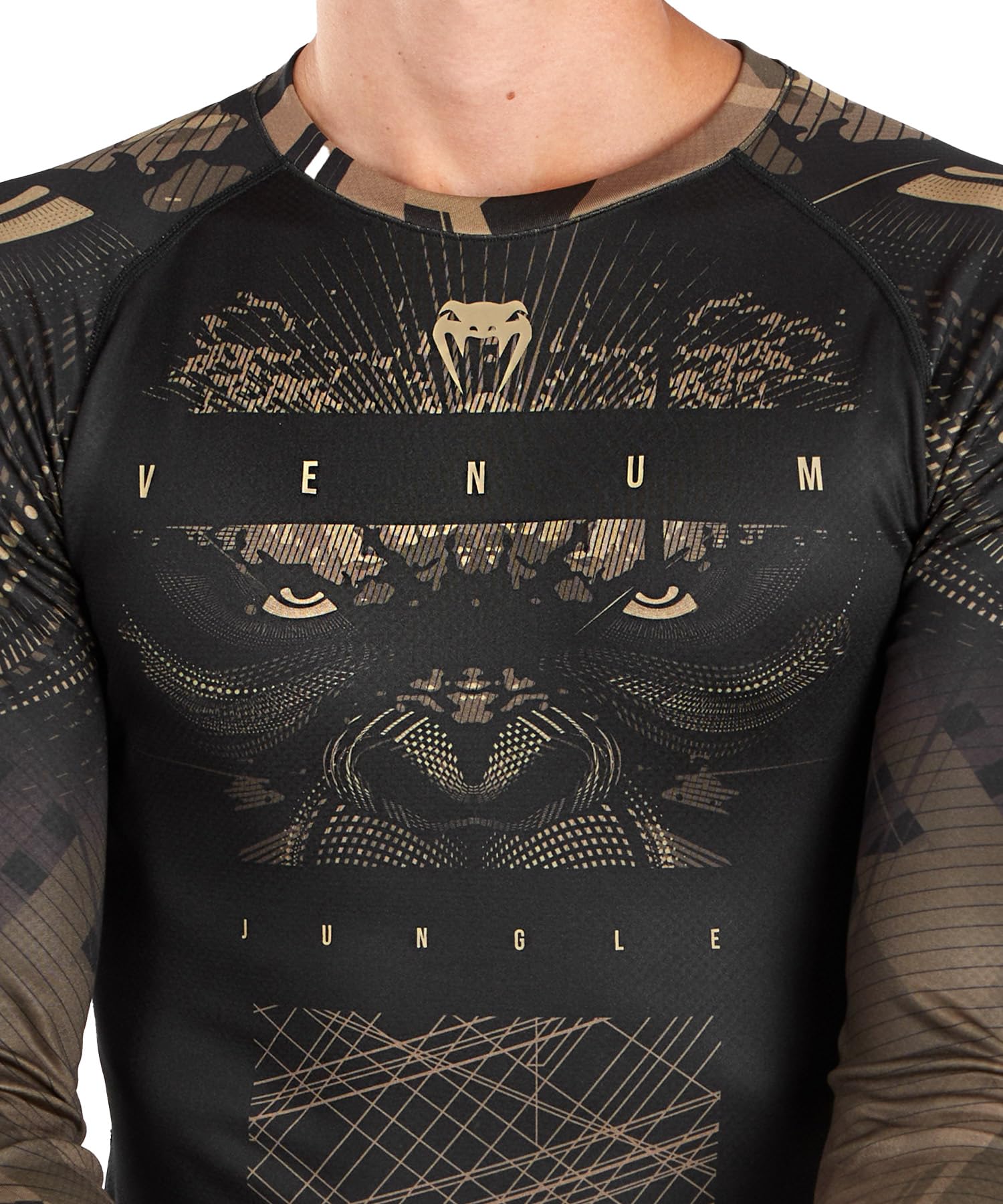 Venum Gorilla Jungle Rashguard Manches Longues T-Shirt Homme (Lot de 1)