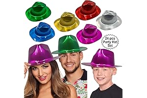 AnapoliZ Party Gangster Hats for Kids, Adults