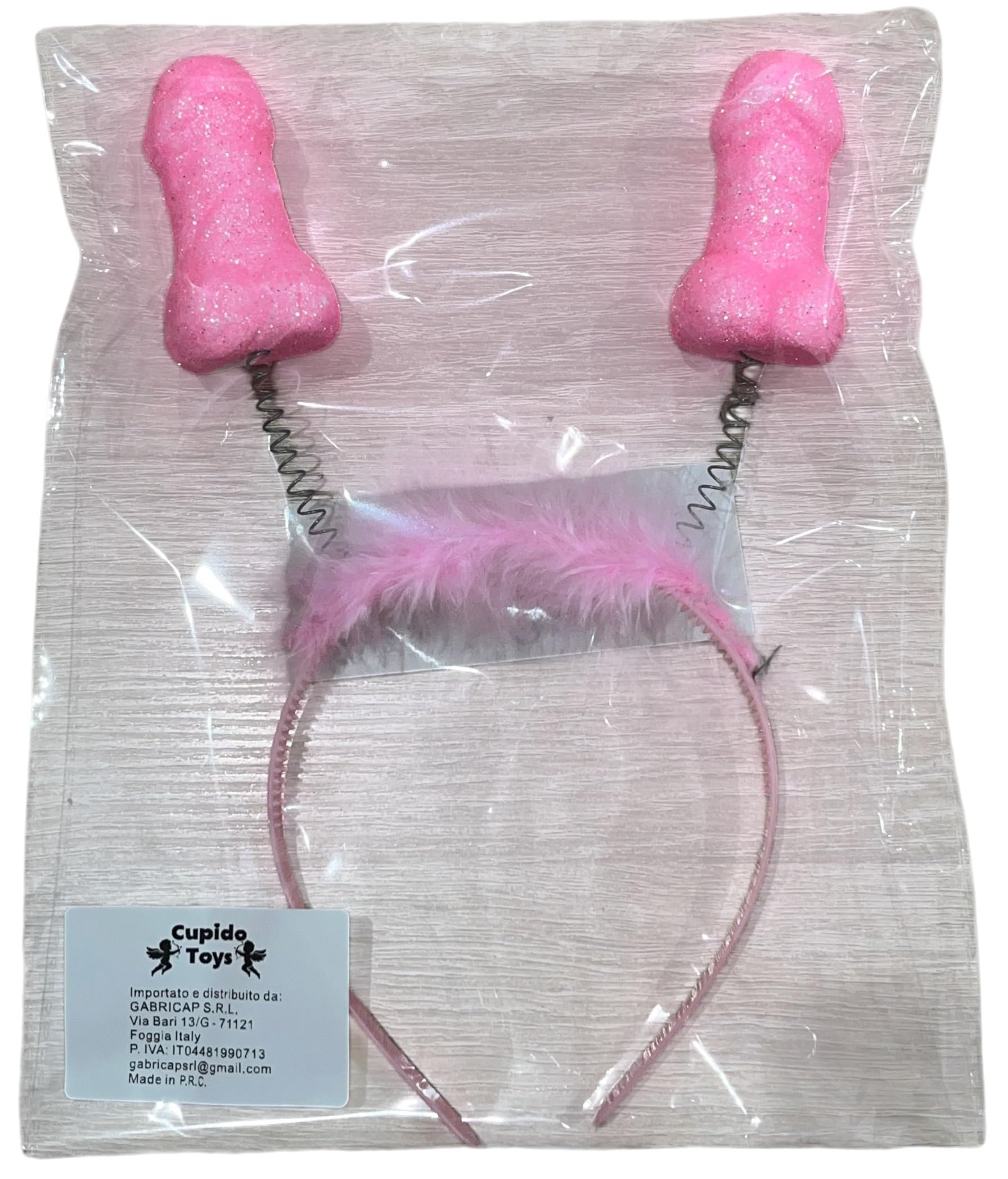 Frontino per Addio al Nubilato, Simpatico Gadget di Addio al Nubilato per la Sposa, Gioco Divertente Bachelorette Party con Antenne Pisello