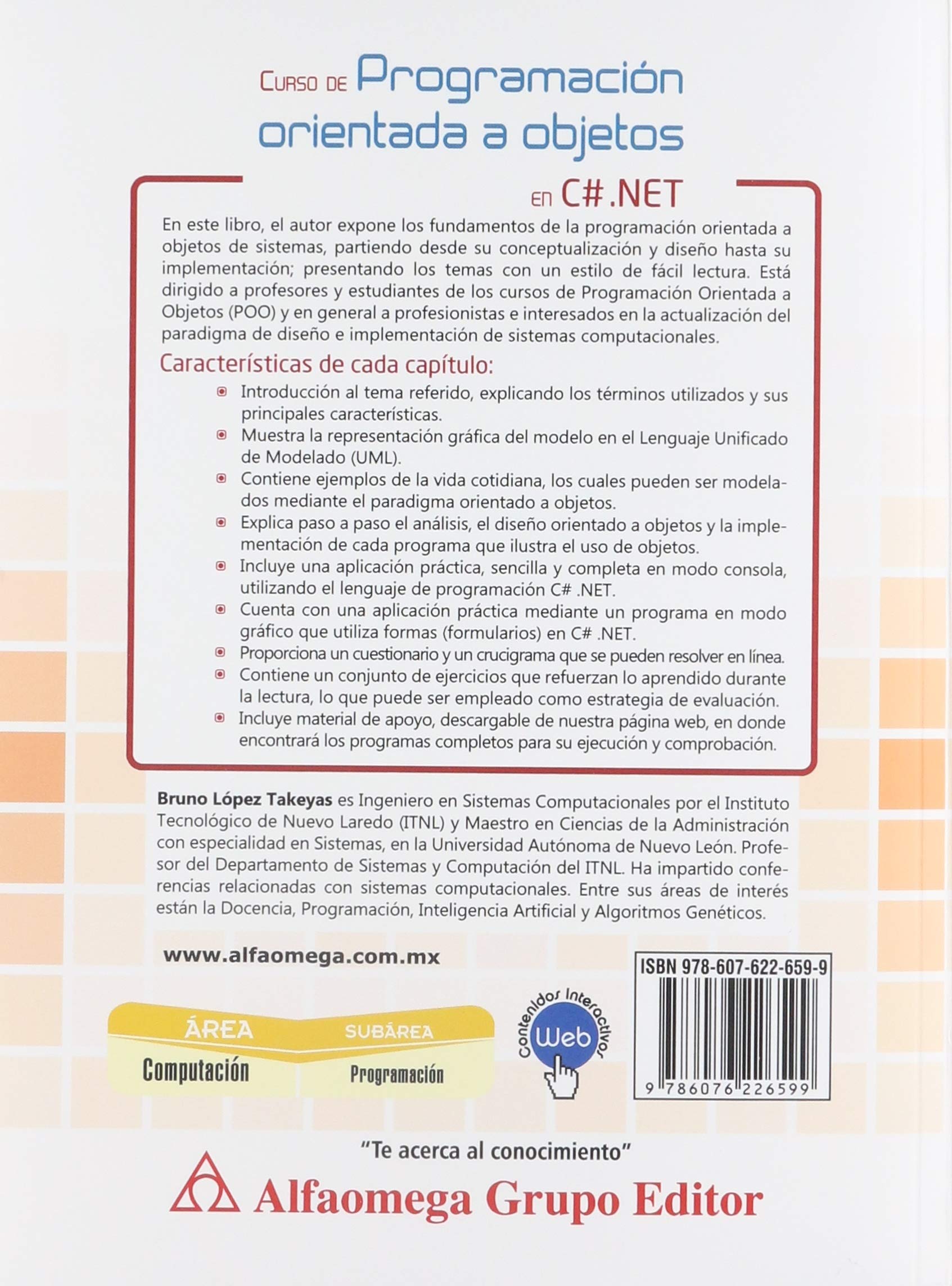 Curso De Programacion Orientada A Objetos En C#.net. Ejemplos Con Aplicaciones Visuales Y De Consola