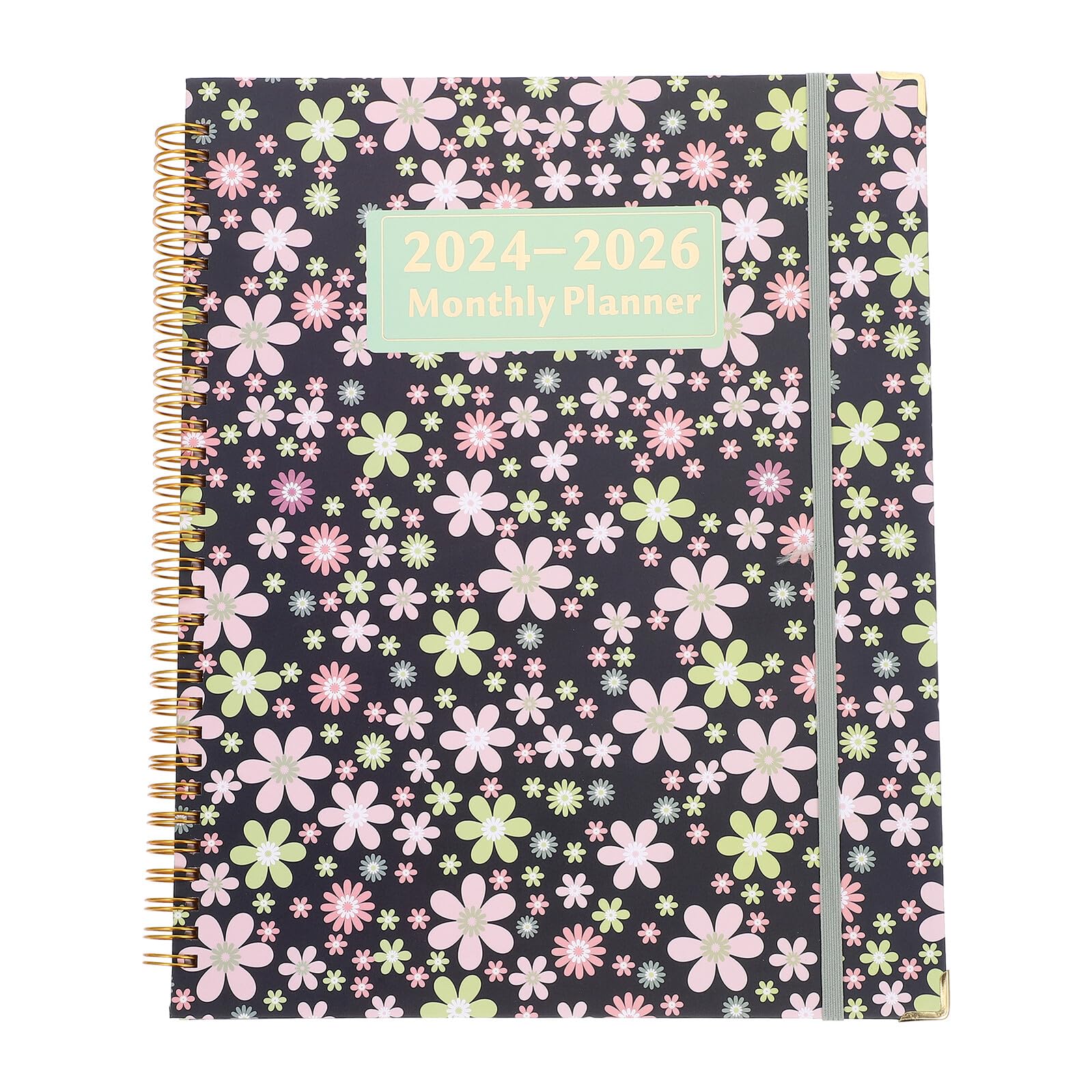 Gatuida Planner Portatile Notebook Calendario e Agenda Inglese Taccuino Spirale per Studio e Ufficio Agenda Scuola e Organizzatore Personale