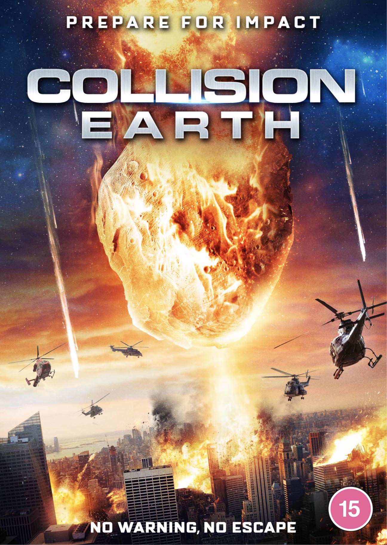 COLLISION EARTH - DVD (2020) - NEW SEALED