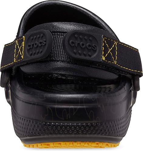 Vista 2 de Crocs Zuecos unisex para adultos clásicos ajustables de Batman