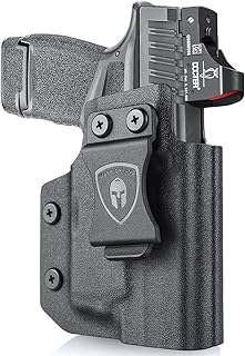 Hellcat TLR6 Holster, IWB Kydex Holster Optic Cut Fit: Springfield Armory Hellcat w/ TLR6, Inside Waistband Conceal Carry Holster Hellcat TLR-6, Adj. Can & Posi-Click Retention, Right/Left Hand - WARRIORLAND