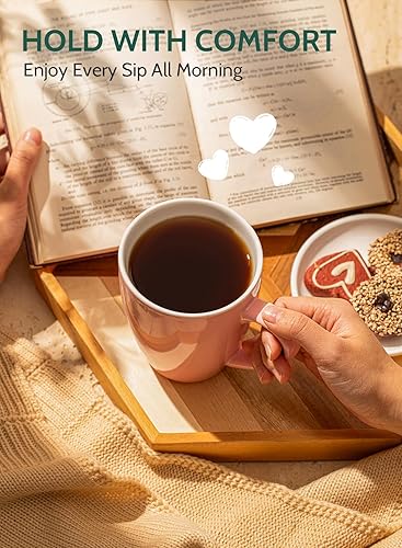 Miniatura 4 de Tazas Sweese de porcelana, 16 onzas, para café, té, cacao, juego de 4