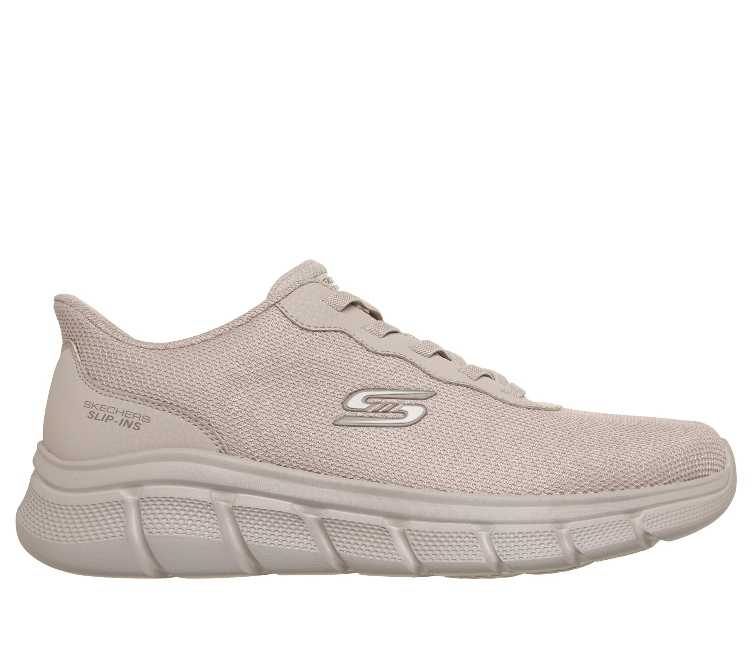 Skechers Herren Bobs B Flex Glacial Edge Turnschuhe, Off White Mesh, 45.5 EU – Ansicht 4